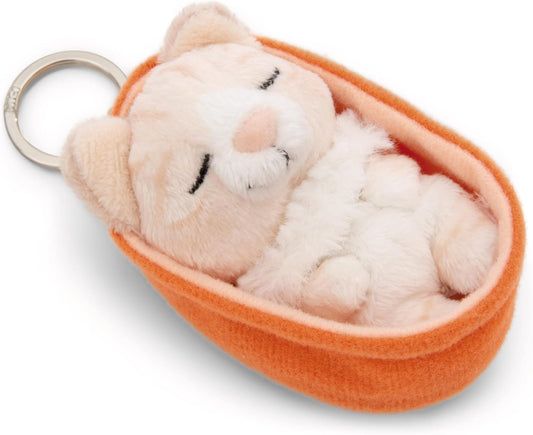 NICI Sleeping Pets Schlüsselanhänger Katze 8 cm