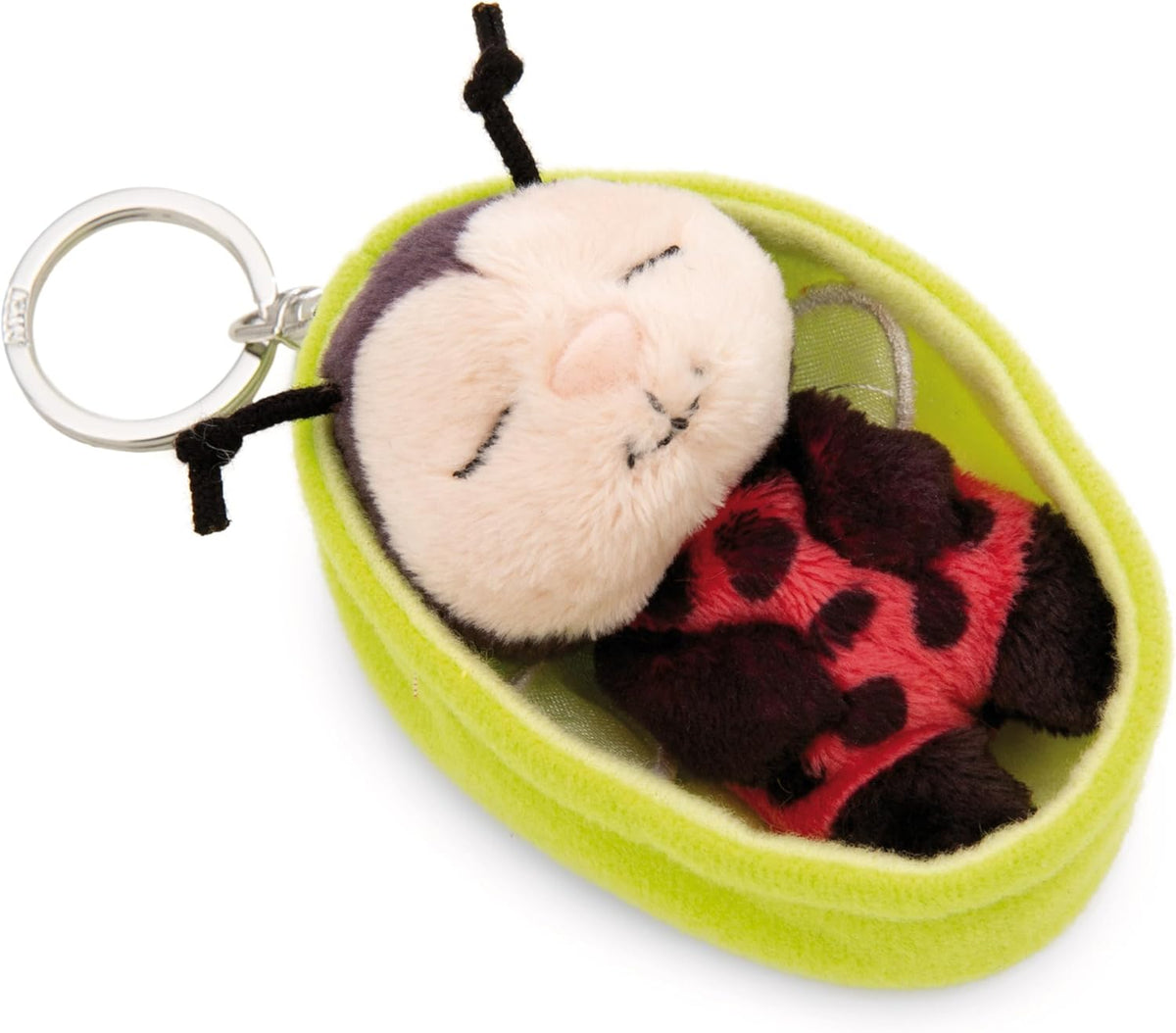 NICI Sleeping Pets Schlüsselanhänger Marienkäfer 8 cm
