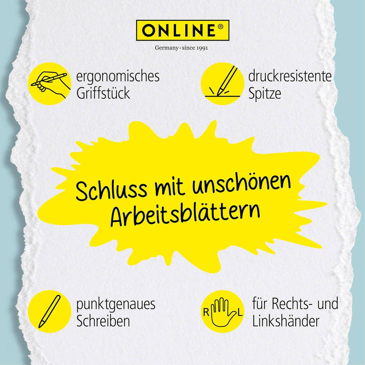 ONLINE Füllhalter MagiXX Dark Shadow - Eleganter Schulfüller