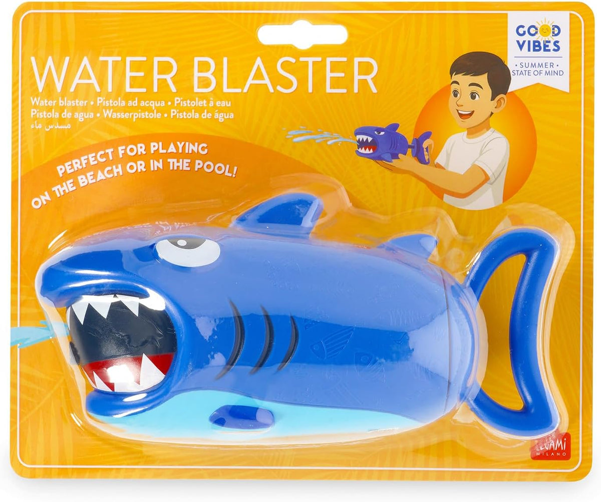 LEGAMI Water Blaster Shark Hai Wasserpistole blau