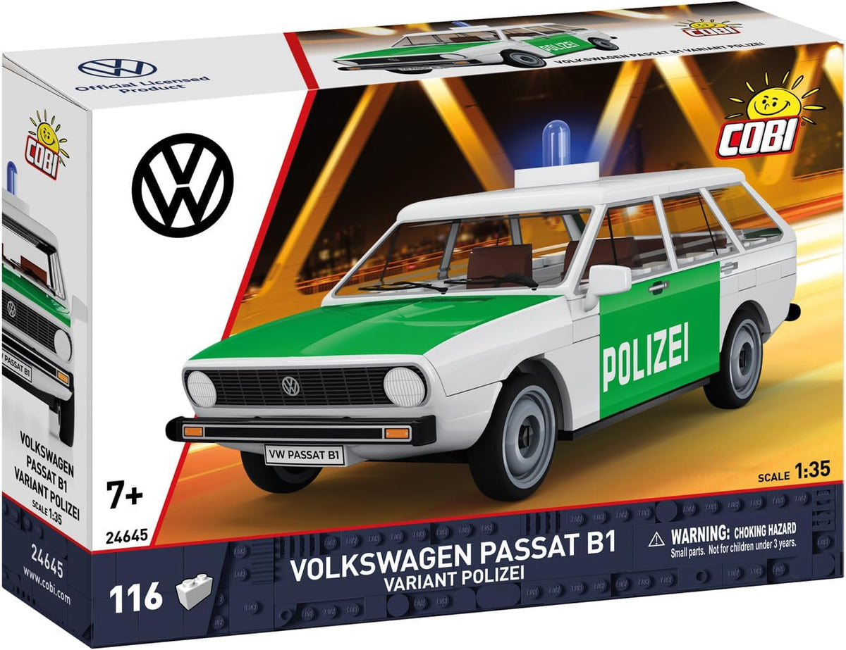 COBI VW Passat B1 Variant Polizei Bauset 116 Teile