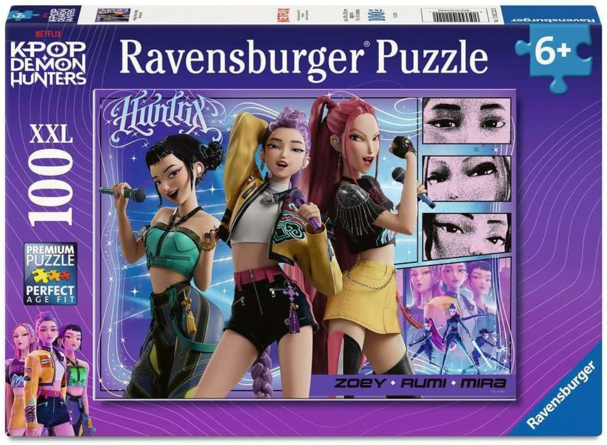 Ravensburger KPop Demon Hunters 100 Teile XXL Puzzle ab 6 Jahren