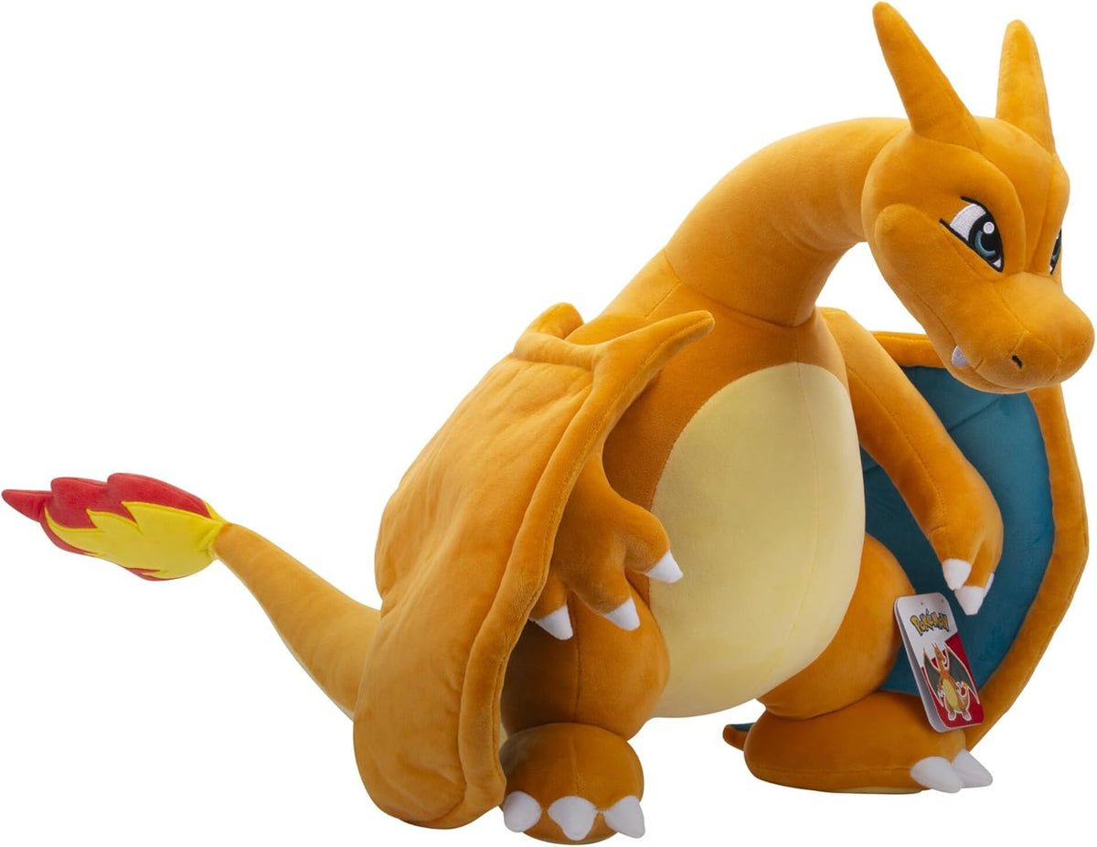 Pokémon Glurak Kuscheltier 60 cm – Jazwares offiziell lizenziert