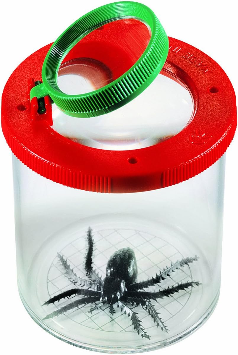Navir Becherlupe 75 mm mit Doppellupe für Insekten