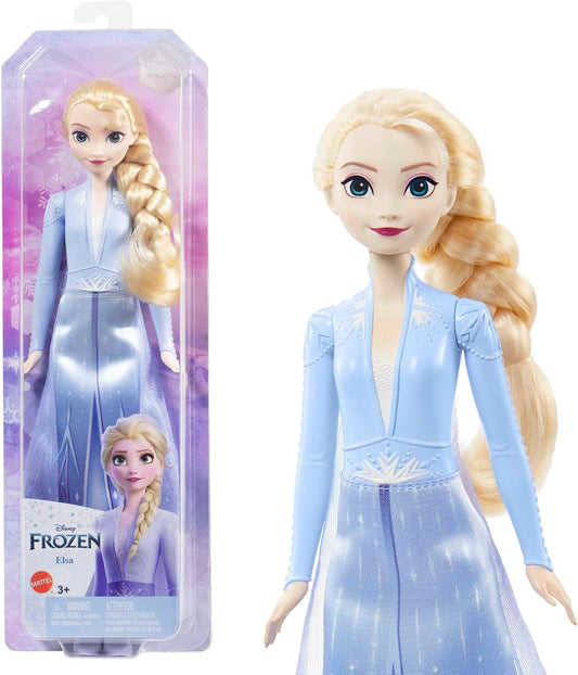 Mattel Disney Elsa Puppe Reiseoutfit Die Eiskönigin 2 (HLW48)