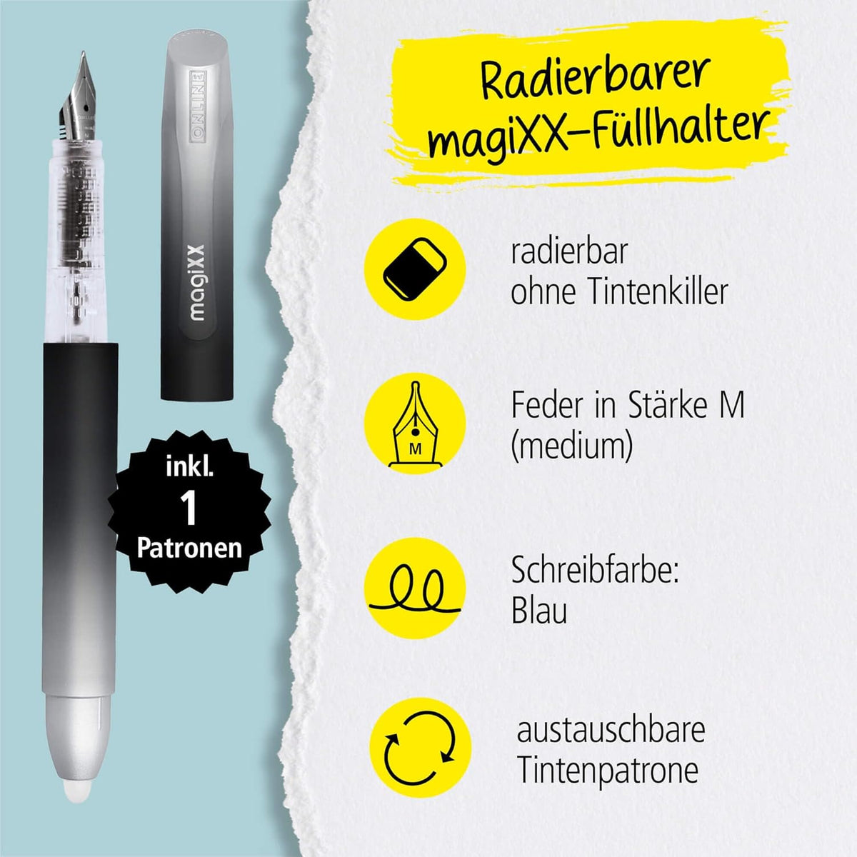 Füllhalter MagiXX Deep Ocean - Premium Schreibgerät ONLINE PEN