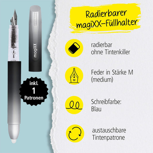 ONLINE Füllhalter MagiXX Turquoise - Schulfüller für Kinder