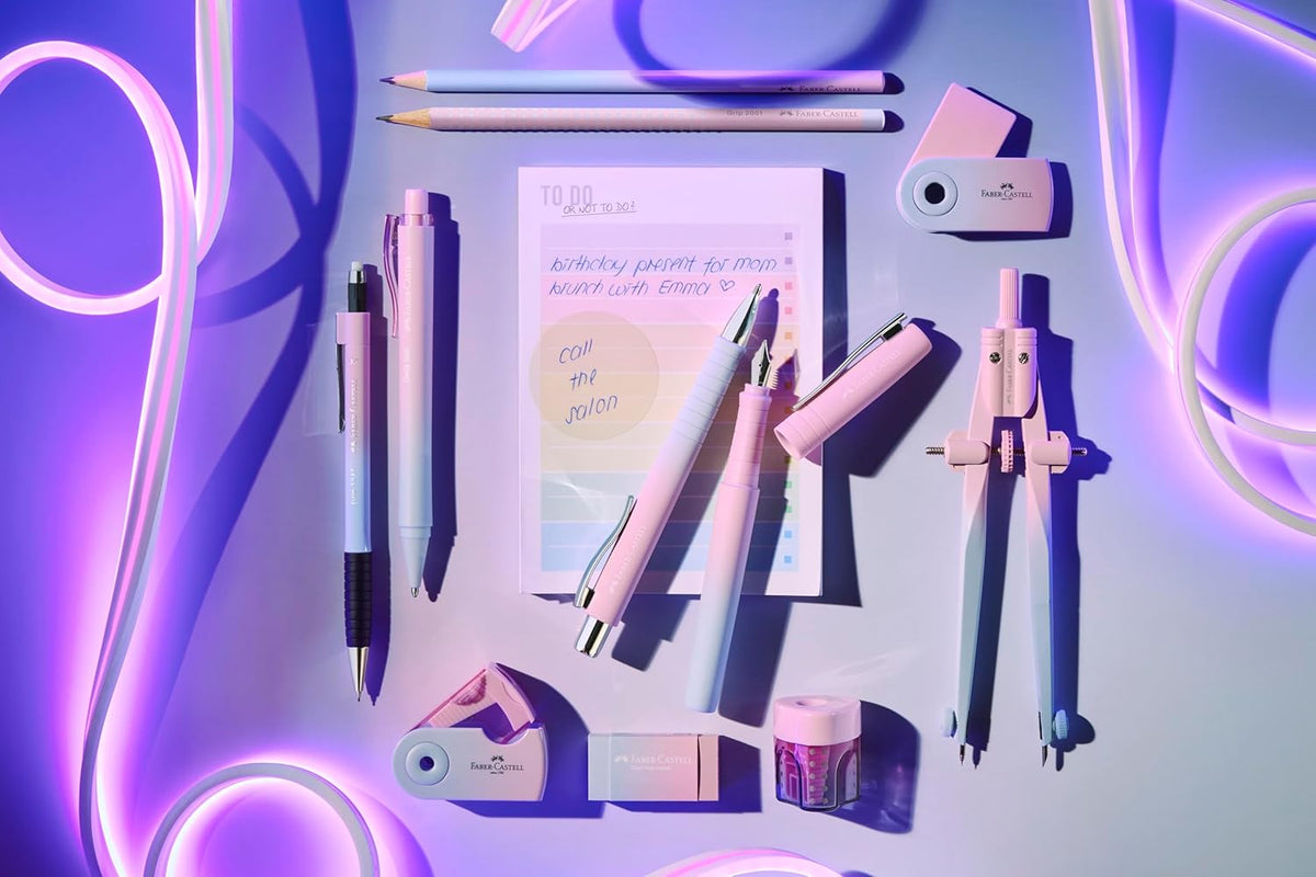 Faber-Castell Schreibset Blushing Sky Füller + Kugelschreiber