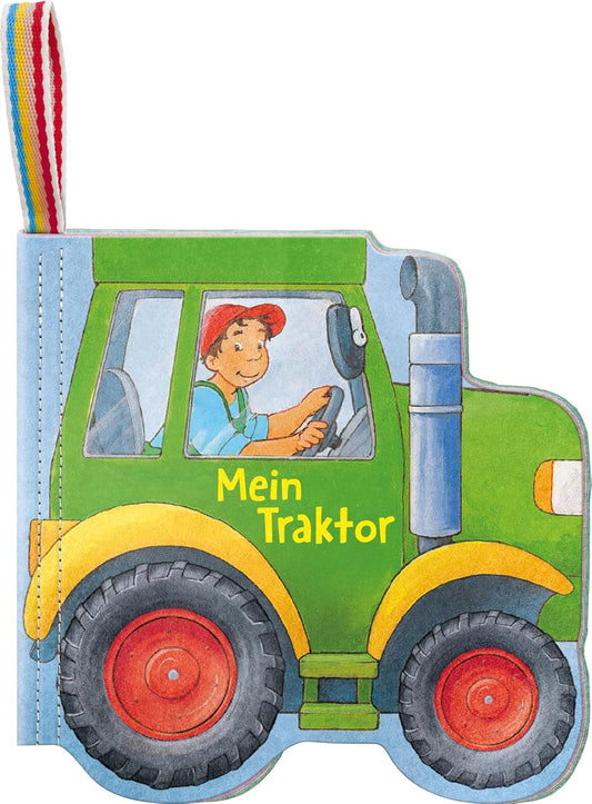 Ravensburger Knuddel-Knautsch Stoffbuch Traktor ab 6 Monaten