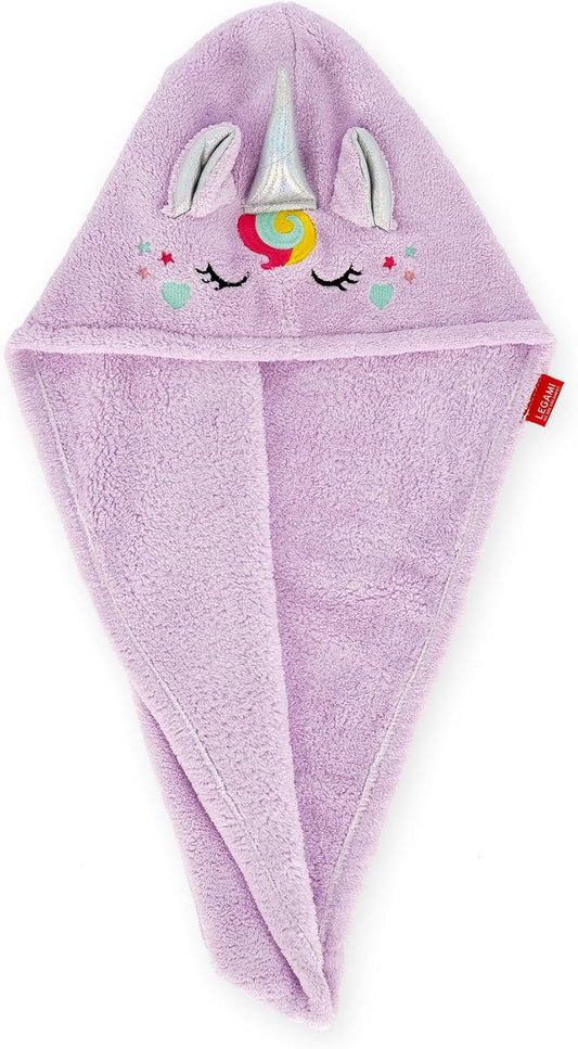 LEGAMI Haarturban Unicorn – Mikrofaser, schnelltrocknend