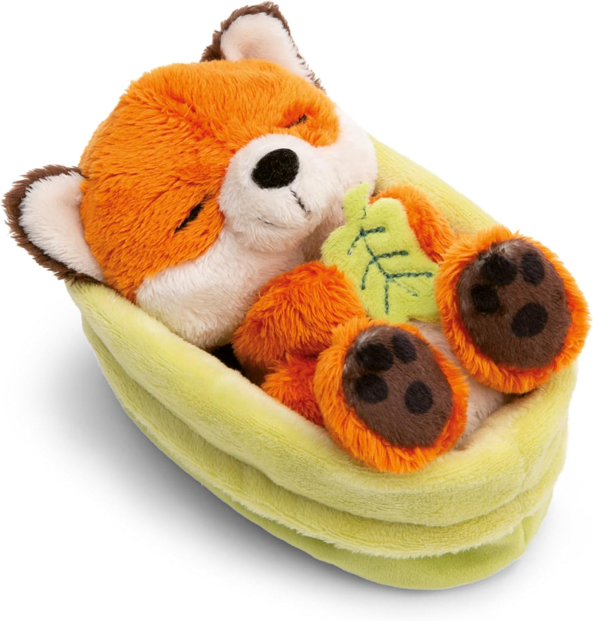 NICI Kuscheltier Fuchs Sleeping Pets 12 cm GREEN (61581)