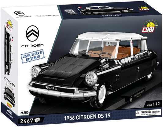COBI 24350 Citroën DS 19 (1956) Klemmbaustein-Modell 2.467 Teile