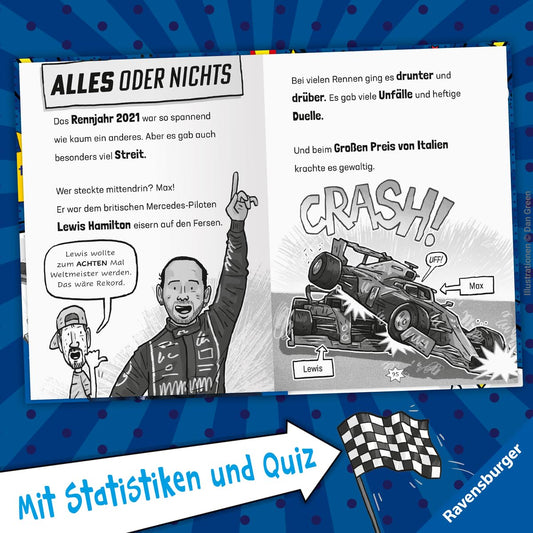 Sport-Stars: Alles über Verstappen – Erstlesebuch ab 7