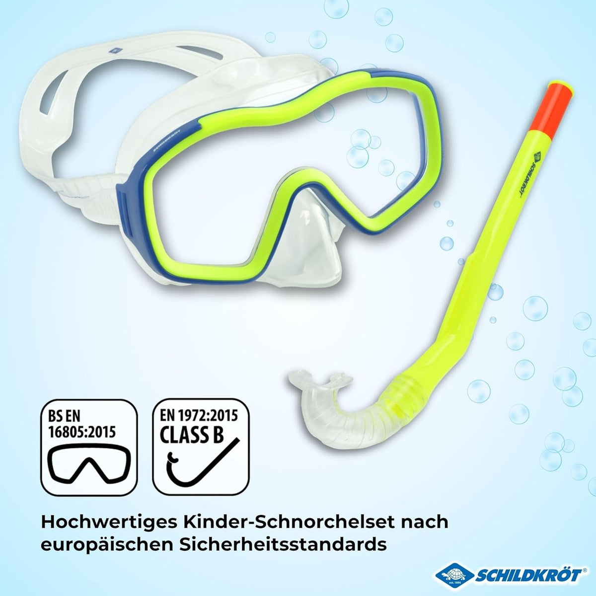 Donic Schildkröt Junior Schnorchel Set Toku 2 Teile