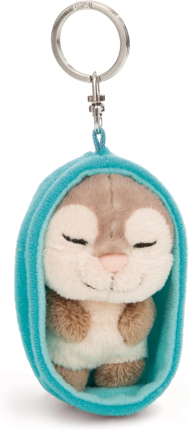 NICI Sleeping Pets Schlüsselanhänger 8 cm – 1 von 12 zufällig