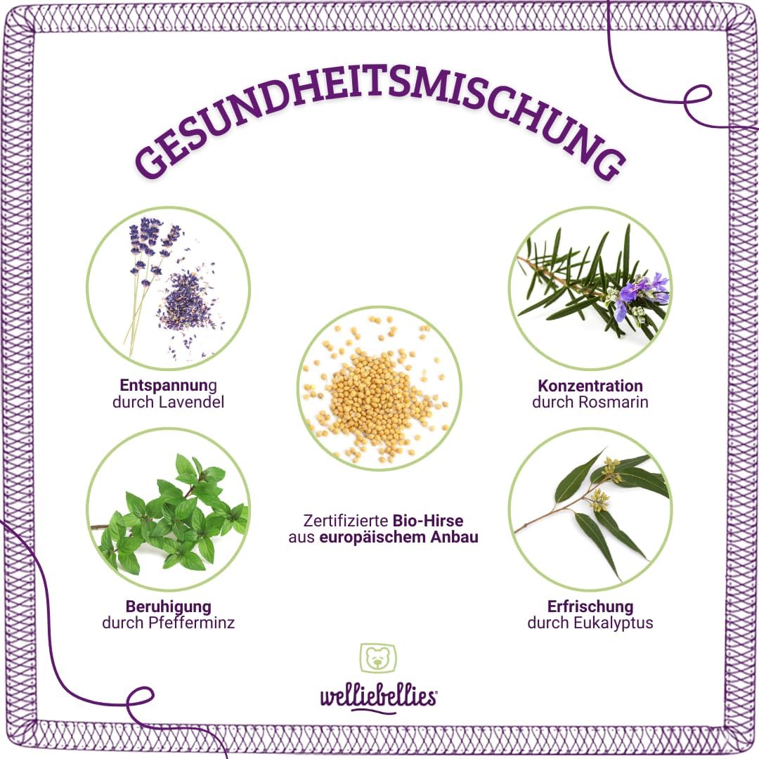 welliebellies® Wärmetier Biber groß - Kuscheltier mit Wärmekissen