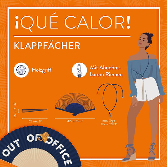 LEGAMI Klappfächer ¡Que Calor! Out of Office – Sommer