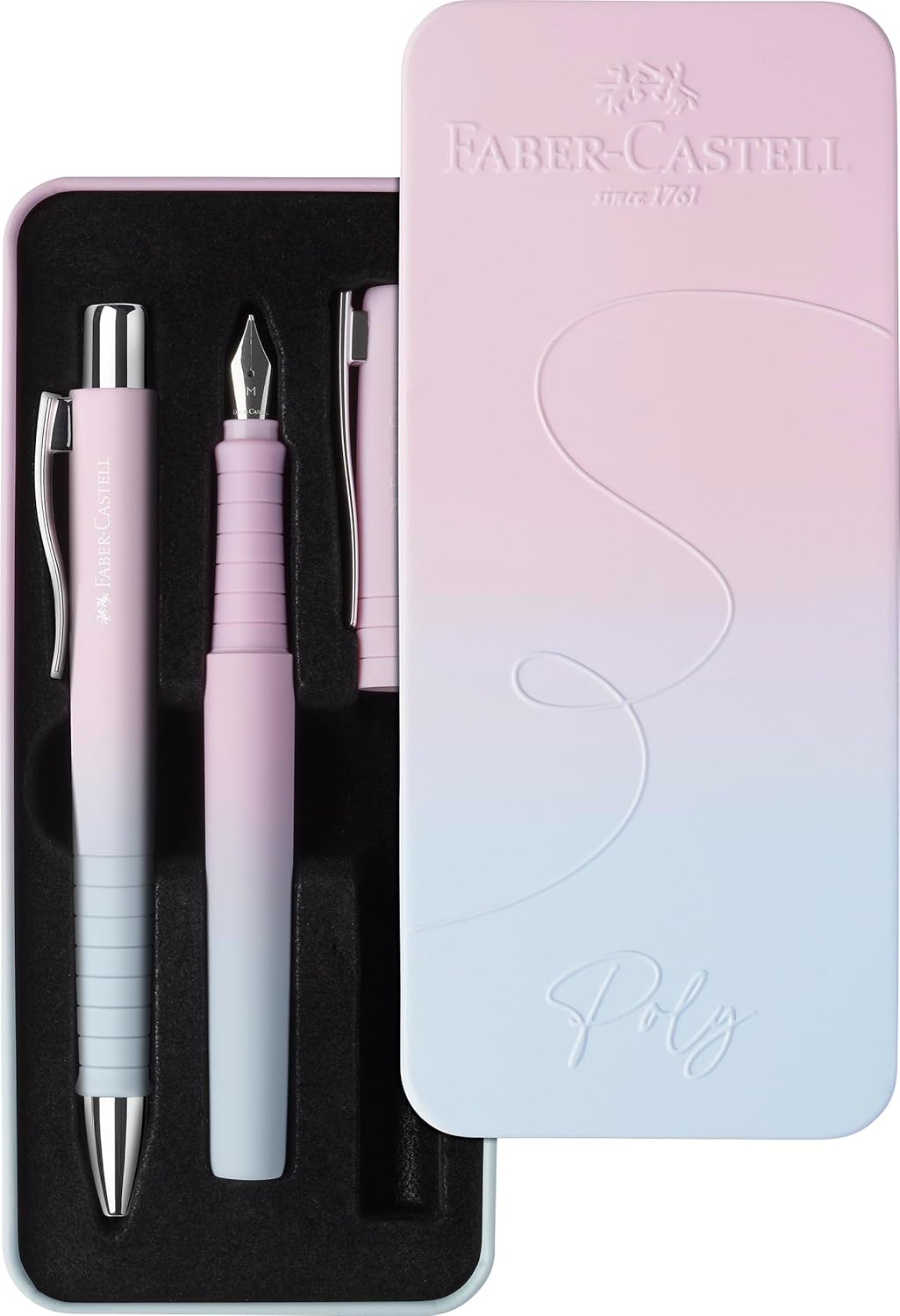 Faber-Castell Schreibset Blushing Sky Füller + Kugelschreiber