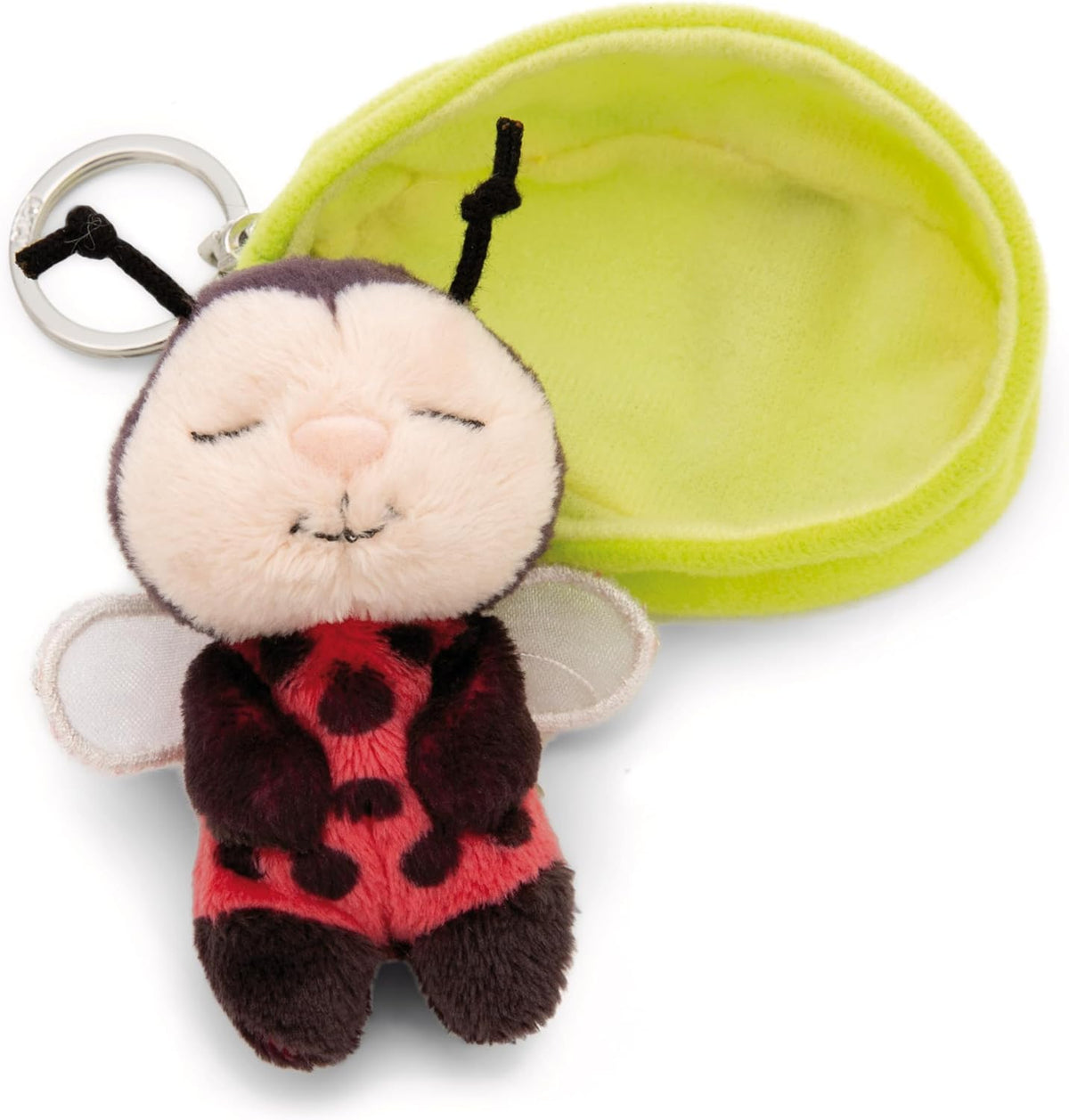 NICI Sleeping Pets Schlüsselanhänger Marienkäfer 8 cm