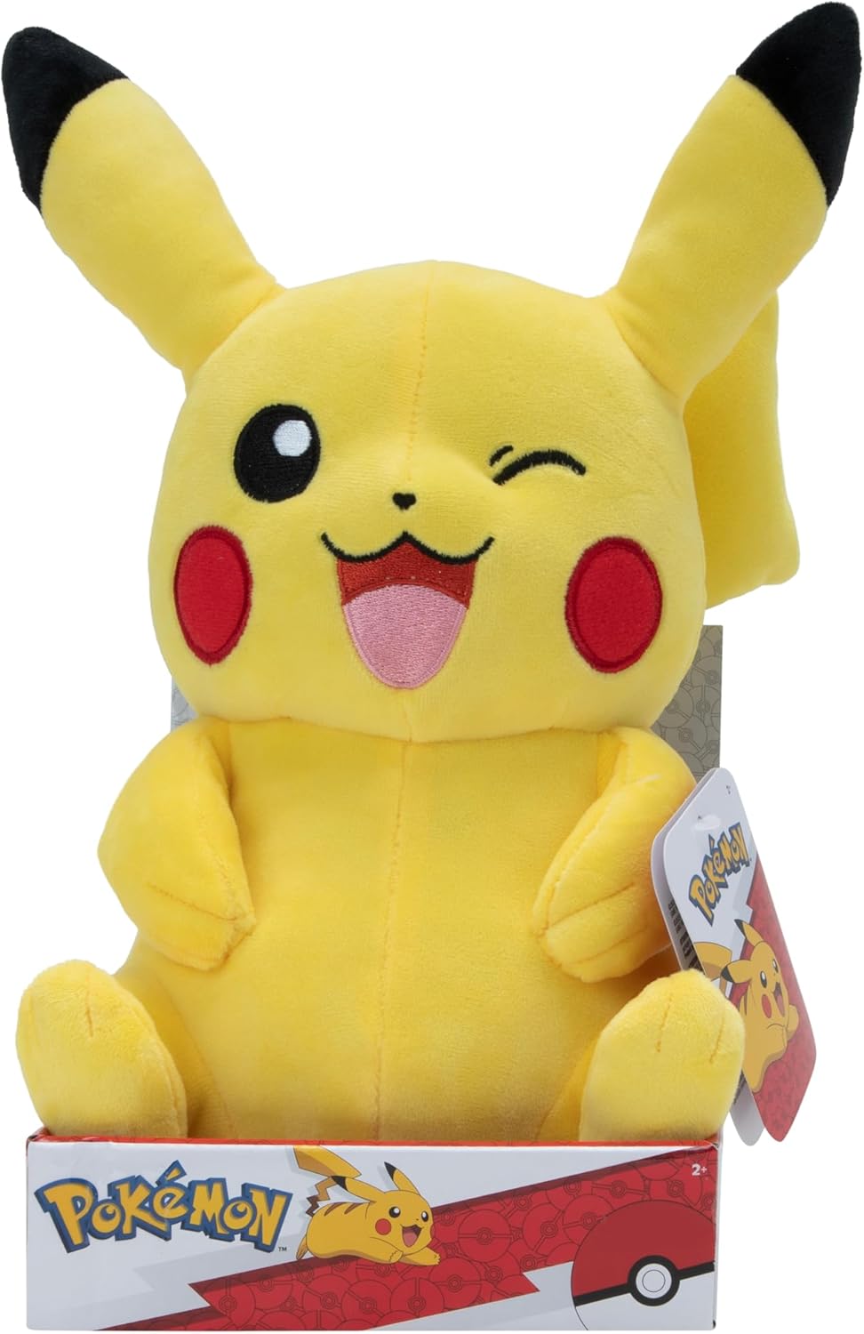 Pokémon Pikachu Plüsch 30 cm – offiziell lizenziert Jazwares