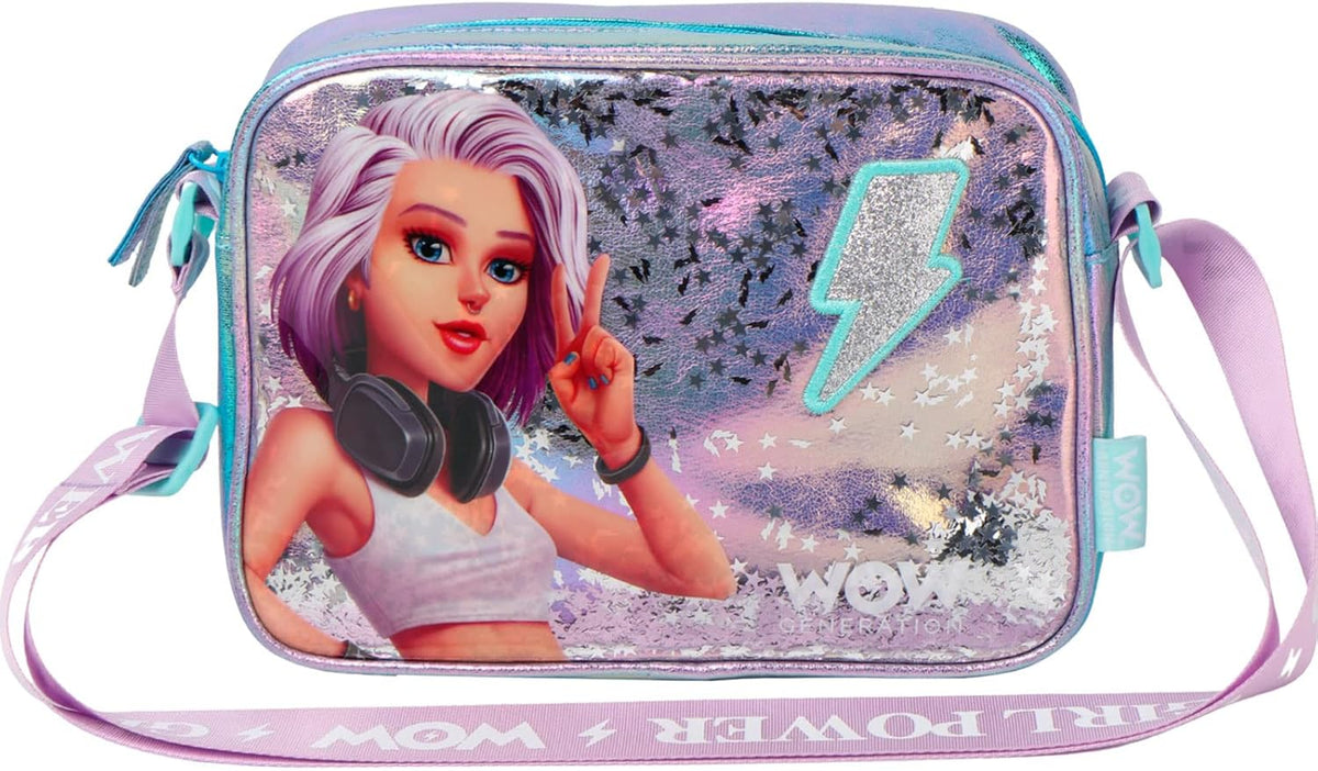 WOW GENERATION Handtasche rosa/silber – Mädchen Accessoire