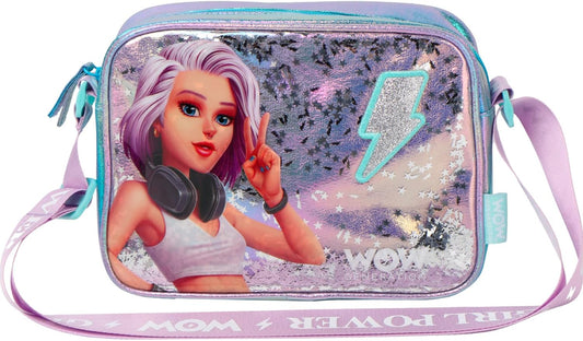 WOW GENERATION Handtasche rosa/silber – Mädchen Accessoire
