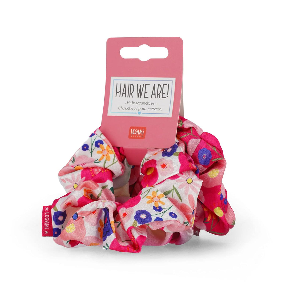 LEGAMI Hair We Are! Scrunchies 3er-Set – Flowers Daisy