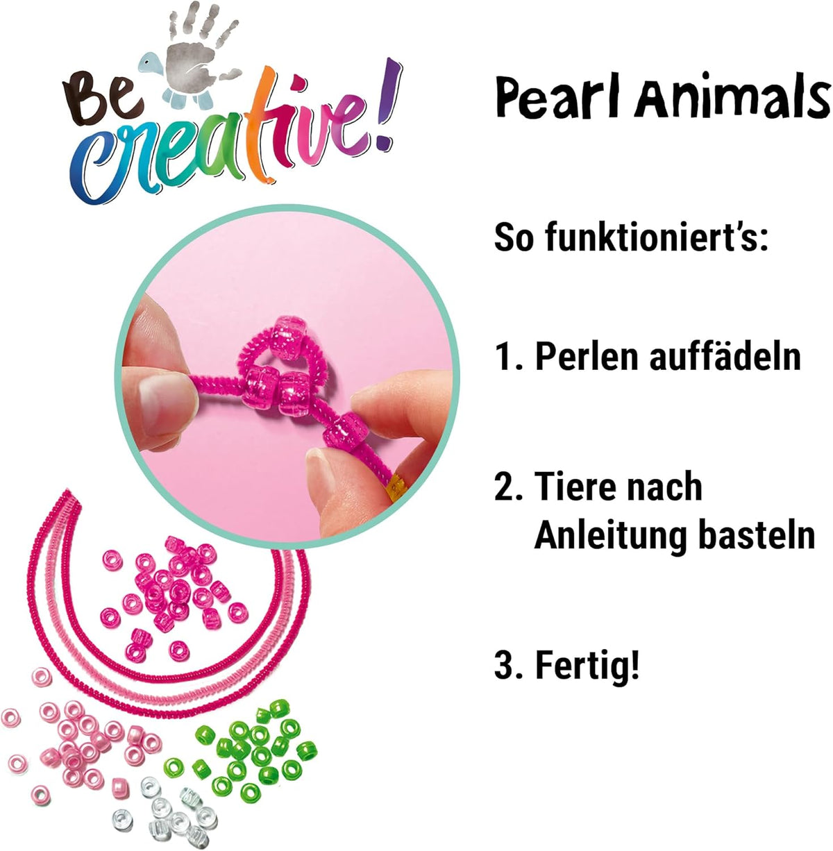 Ravensburger BeCreative Perlentiere Schmetterling Bastelset 18249