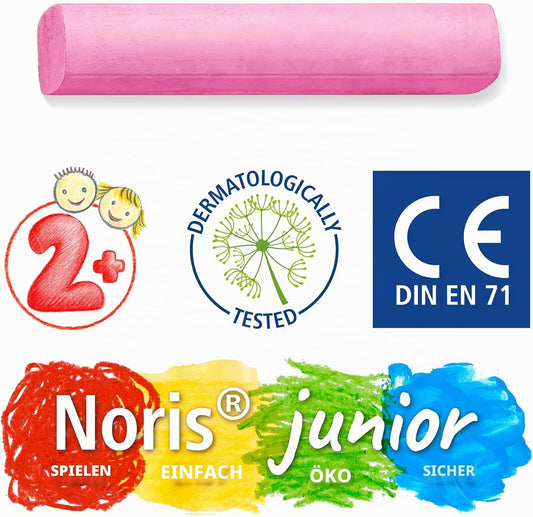 STAEDTLER Noris junior Straßenmalkreide 6er-Set farbig sortiert
