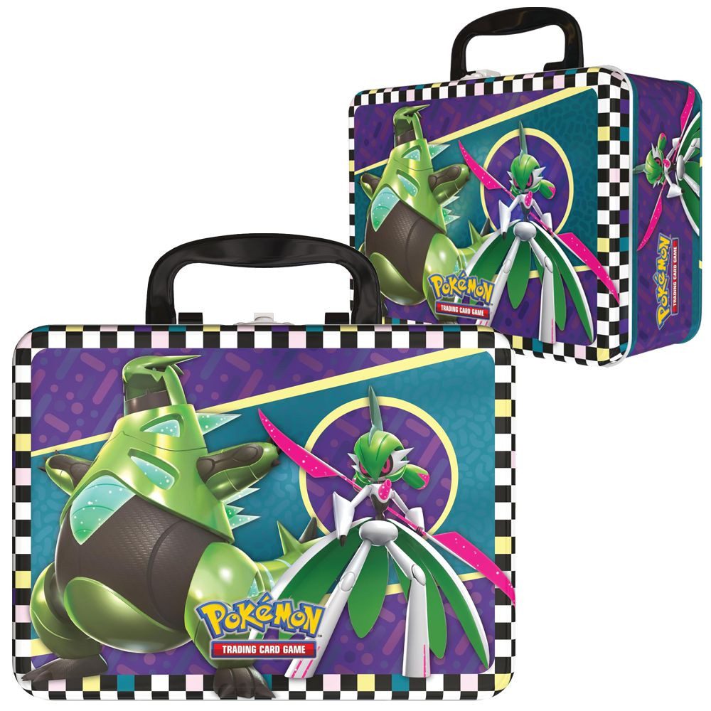 Pokémon Sammel-Koffer Brüllschwein & Eisenkrieger | 6 Boosterpacks