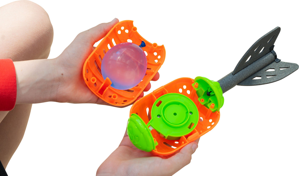 Splash & Fun Wasserbombe Wurfrakete inkl. 50 Ballons