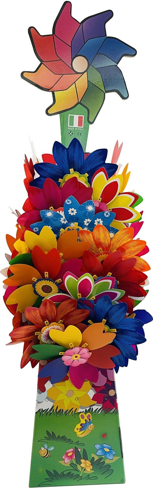 VEDES Windrad Fiore 58cm Ø 25cm - 1 aus 26 Designs zufällig