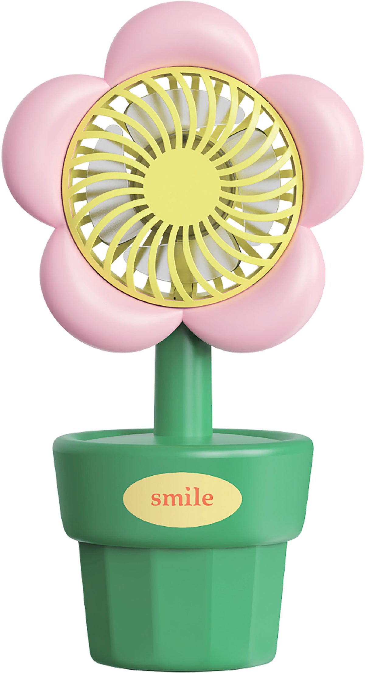 Blumen-Handventilator, 1 von 3 Designs zufällig, USB