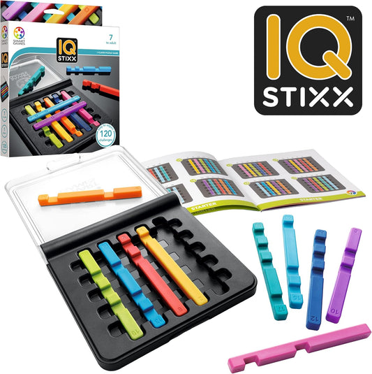 SmartGames IQ Stixx – Knobelspiel mit 120 Aufgaben