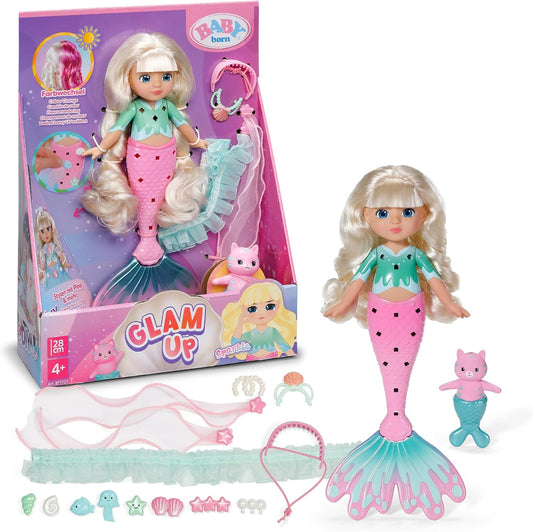 BABY born Glam Up Sparkle Meerjungfrau UV-Farbeffekt