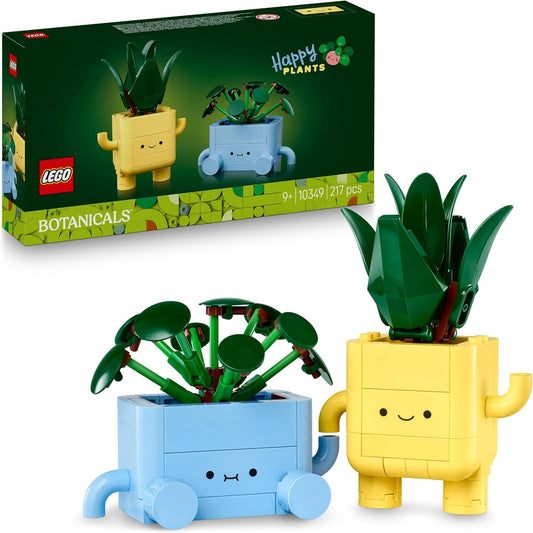 LEGO Botanicals Fröhliche Pflanzen (10349) – Kreativ-Bauset