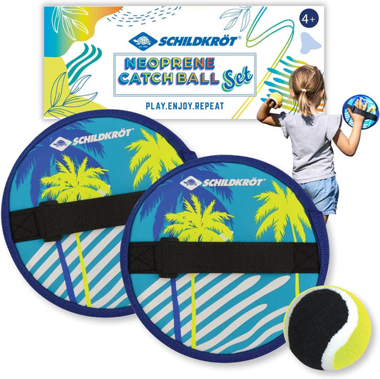 Schildkröt Klettball Set Neopren blau 4-teilig