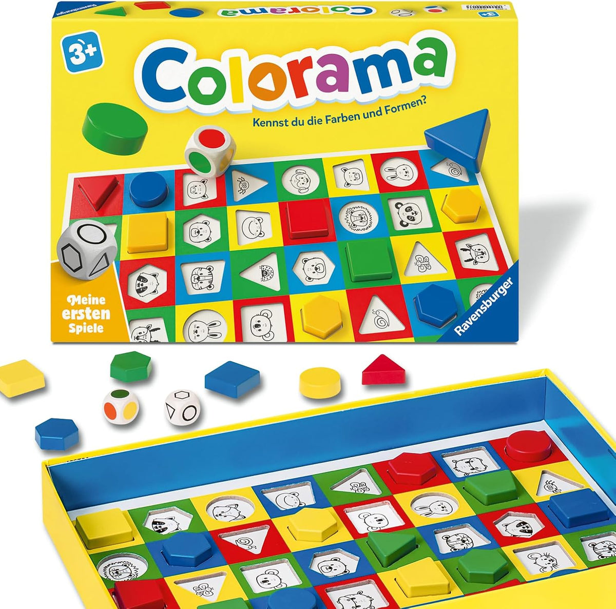 Ravensburger Colorama – Meine ersten Spiele ab 2 Jahren (12010013)