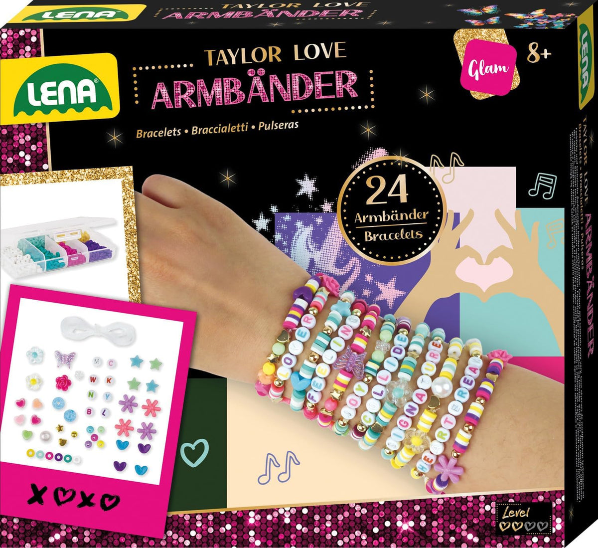 Taylor Love Freundschaftsarmbänder - Kreatives Bastelset