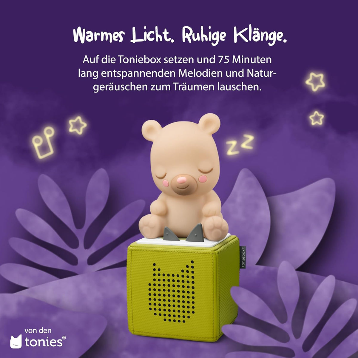 tonies Schlummerbär Nachtlicht-Tonie für Toniebox ab 3 J.