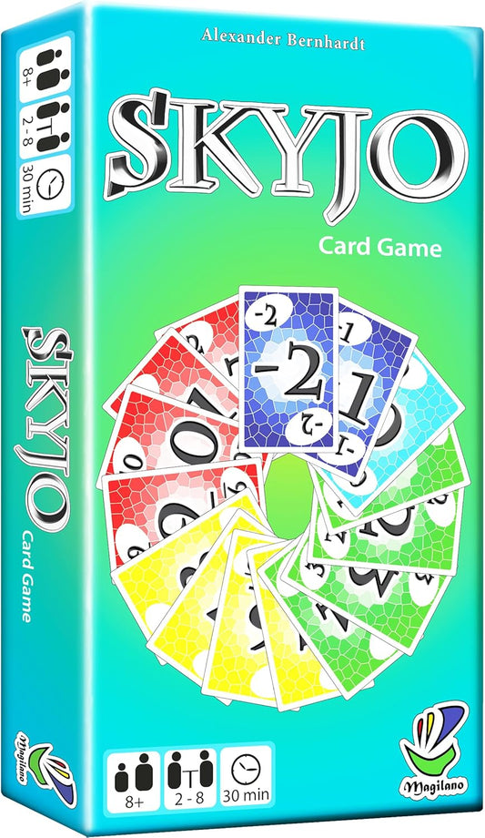 SKYJO – Kartenspiel für 2–8 Spieler ab 8 Jahren | MAGILANO
