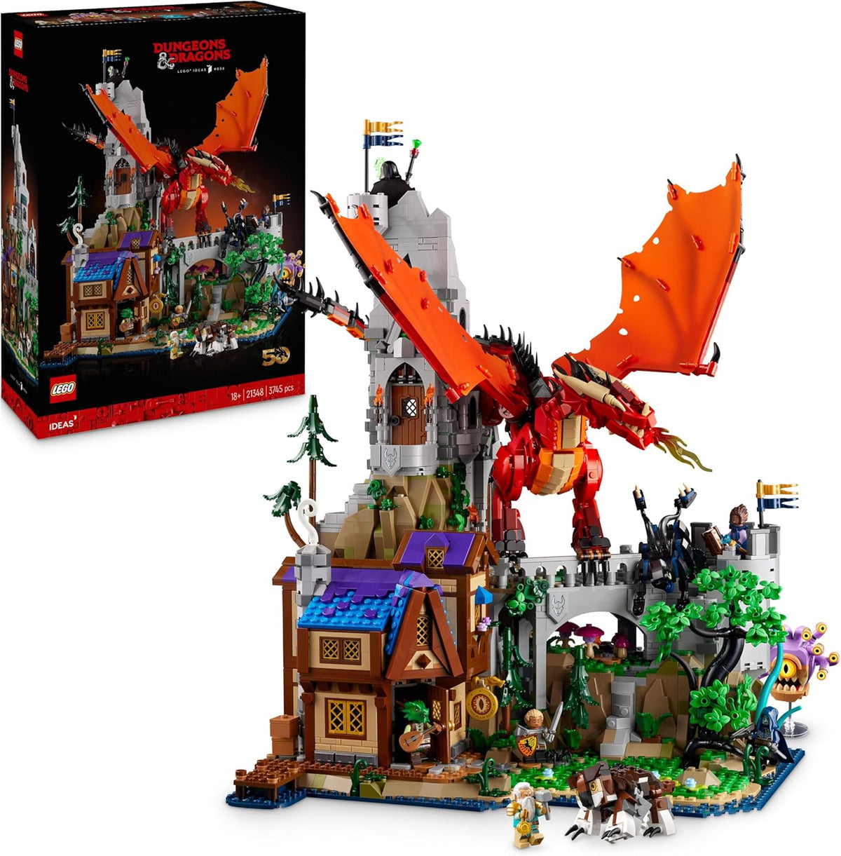 LEGO® Ideas 21348 Dungeons & Dragons – 3745 Teile, ab 18