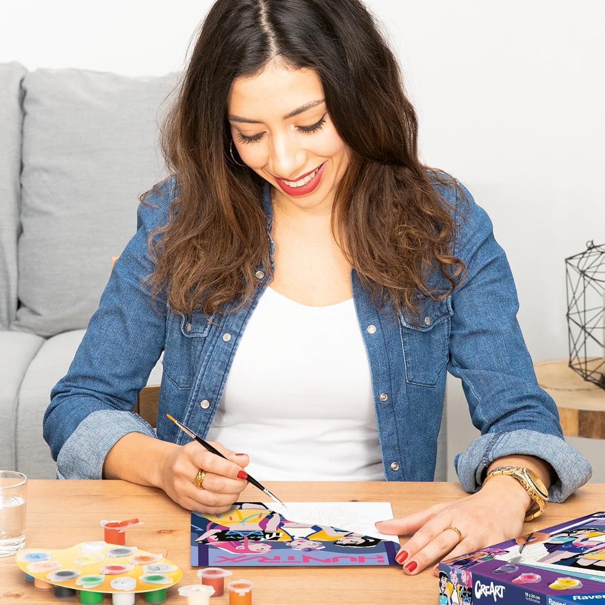 Ravensburger CreArt KPop Demon Hunters Rumi Malen nach Zahlen