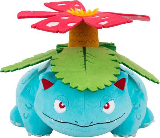 Pokémon Bisaflor Plüschfigur 30 cm – Jazwares offiziell lizenziert