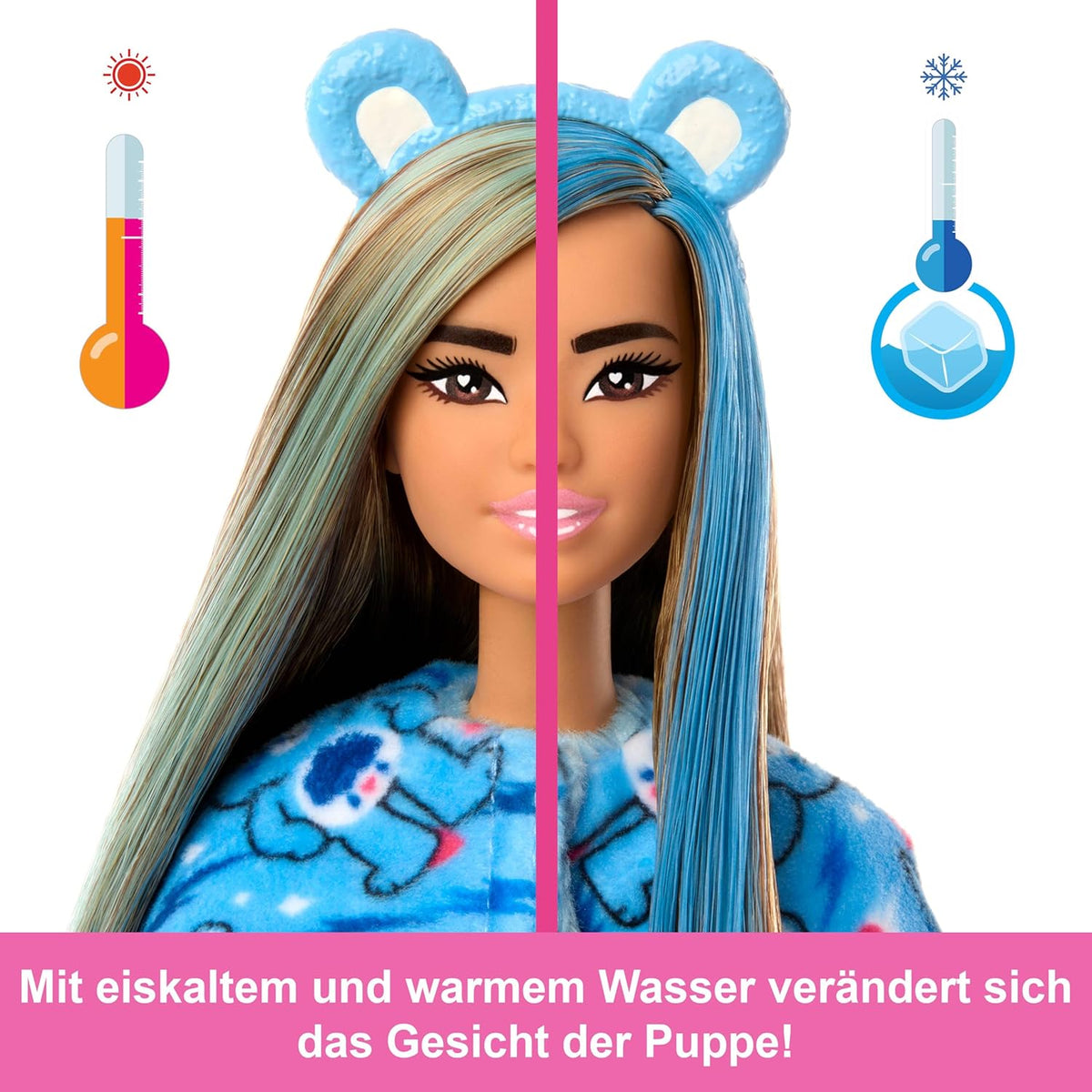 Barbie Cutie Reveal Glücksbärchi Brummbärchi Puppe JCN96