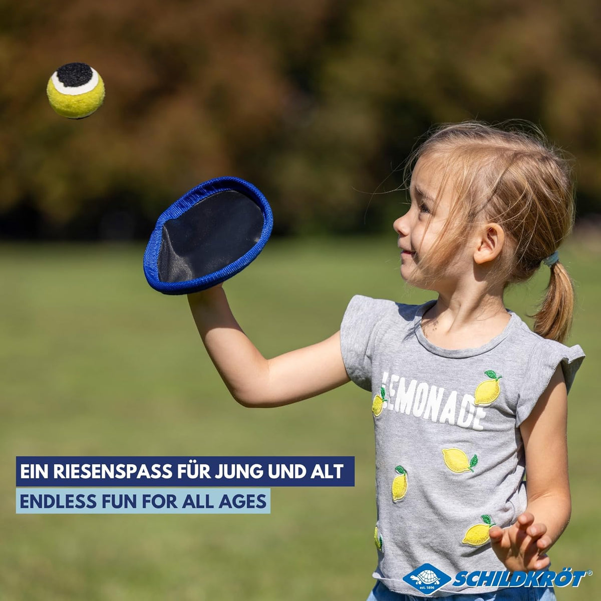 Schildkröt Klettball Set Neopren blau 4-teilig