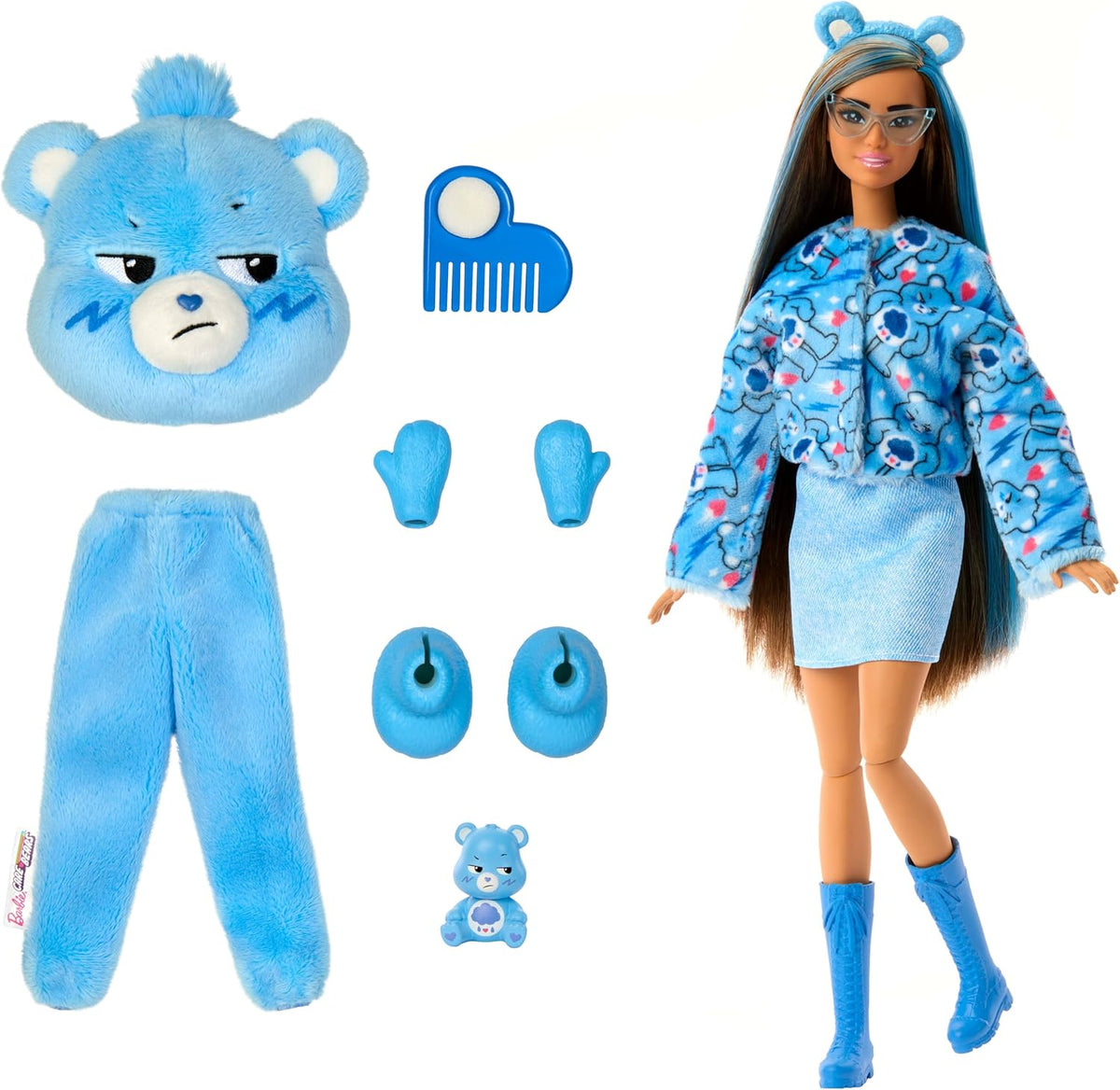 Barbie Cutie Reveal Glücksbärchi Brummbärchi Puppe JCN96