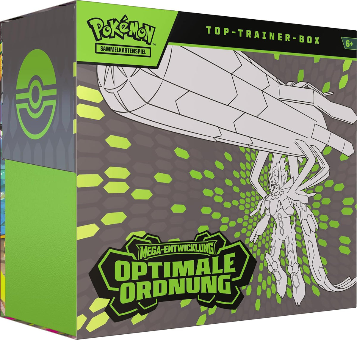 Pokémon ME03 Top-Trainer-Box Optimale Ordnung 9 Boosterpacks