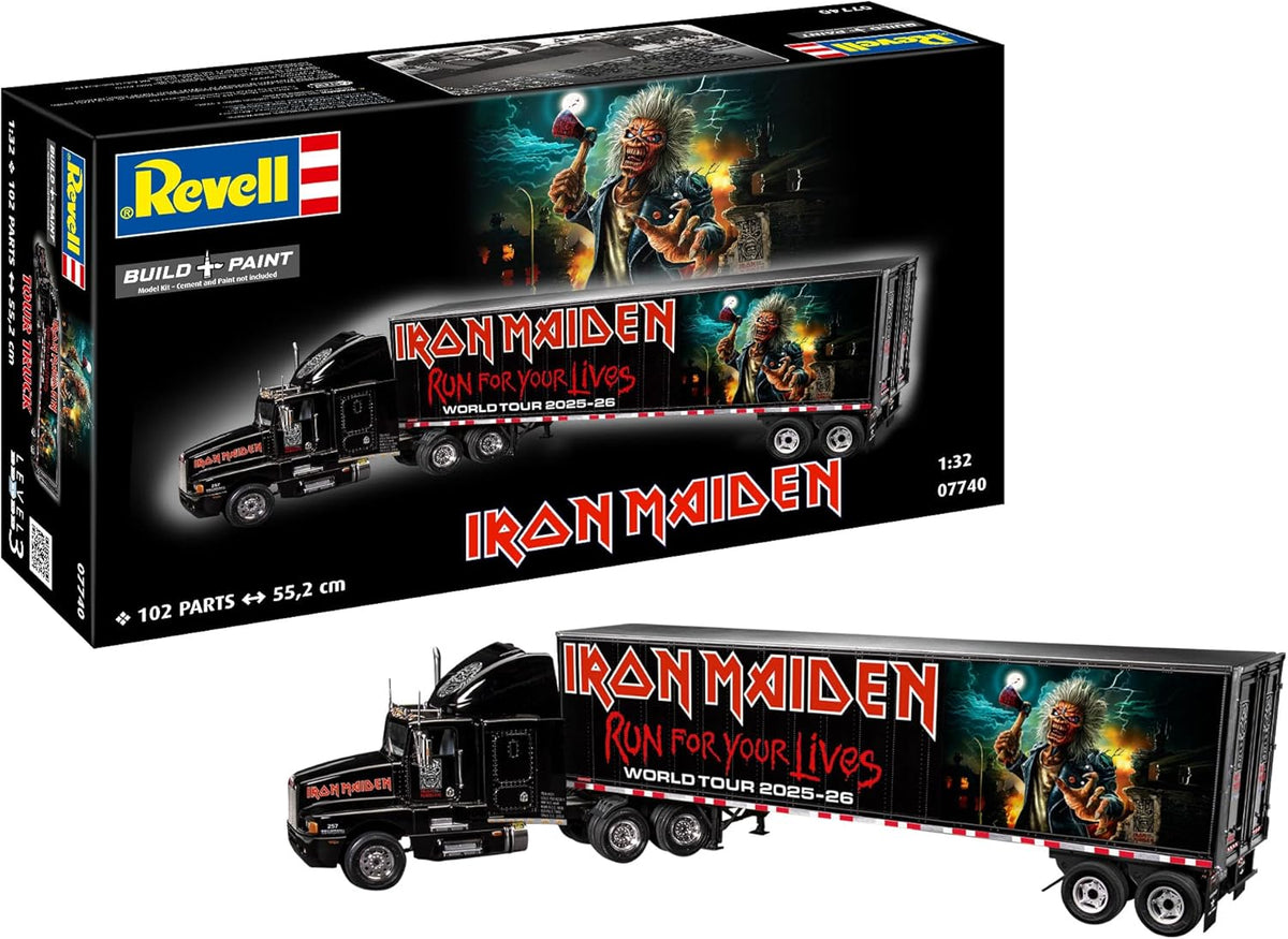 Revell Iron Maiden Truck 50 Jahre Jubiläum Modellbausatz