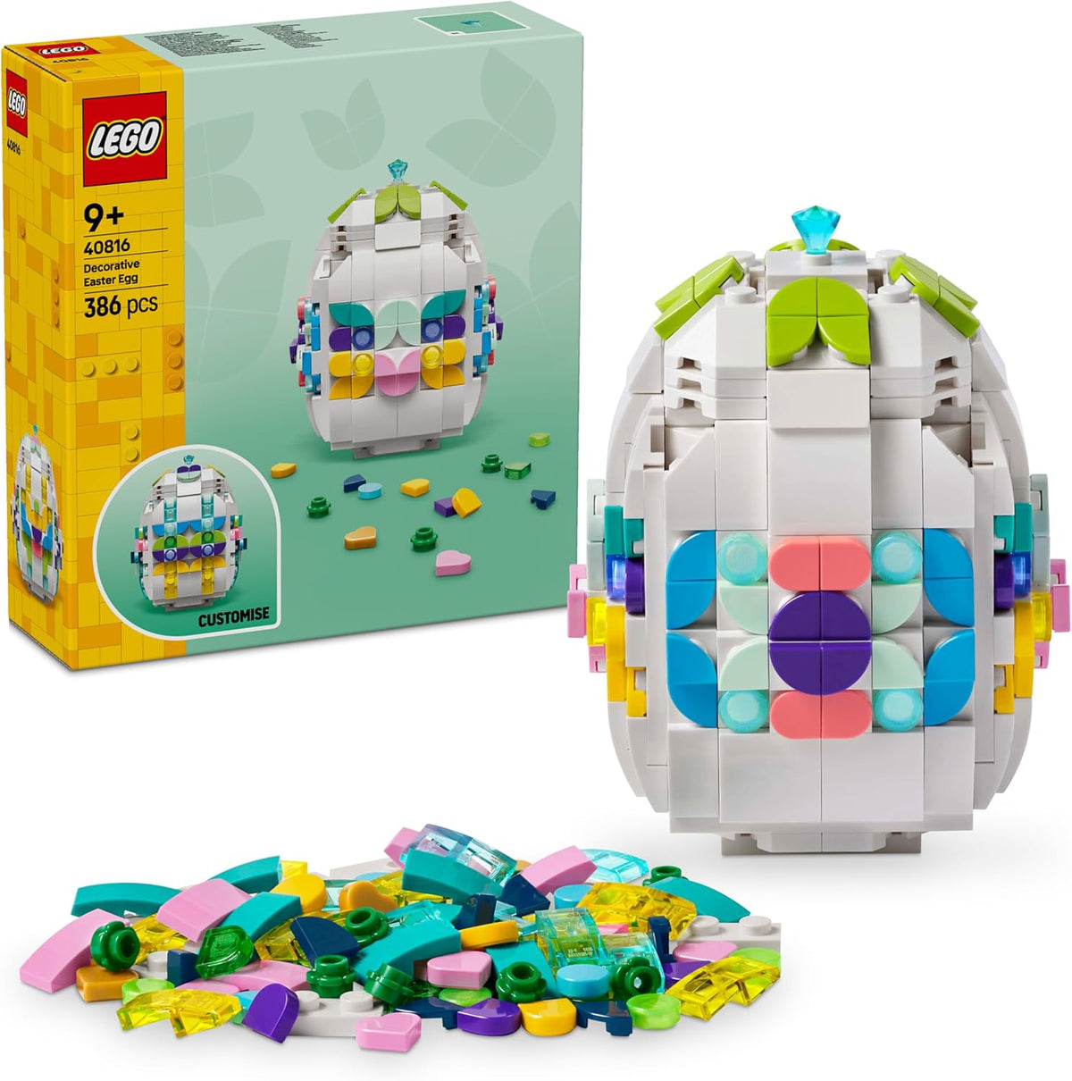 LEGO Verziertes Osterei - Seasons and Occasions Bauset